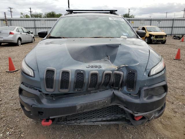 1C4PJMBS1FW529559 - 2015 JEEP CHEROKEE TRAILHAWK GRAY photo 5