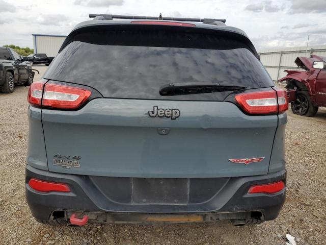 1C4PJMBS1FW529559 - 2015 JEEP CHEROKEE TRAILHAWK GRAY photo 6