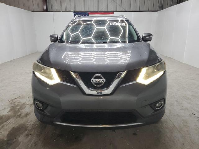 5N1AT2MT5FC788384 - 2015 NISSAN ROGUE S GRAY photo 5