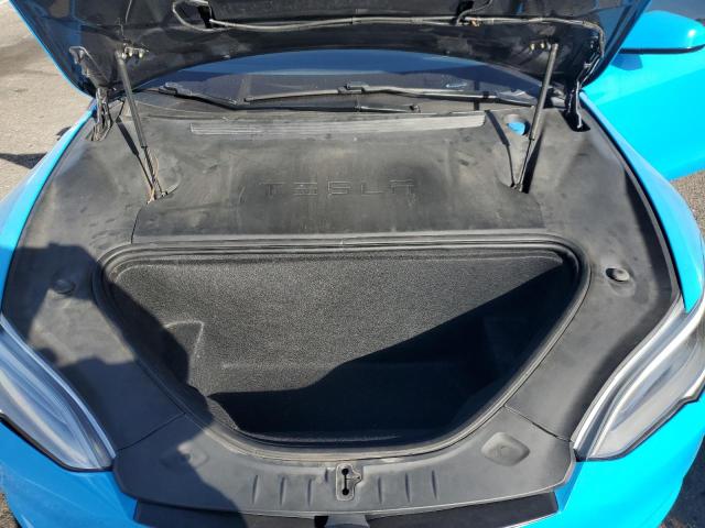 5YJSA1E21JF298146 - 2018 TESLA MODEL S ლურჯი ფოტო 11