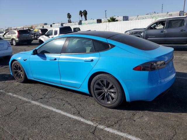 5YJSA1E21JF298146 - 2018 TESLA MODEL S BLUE photo 2