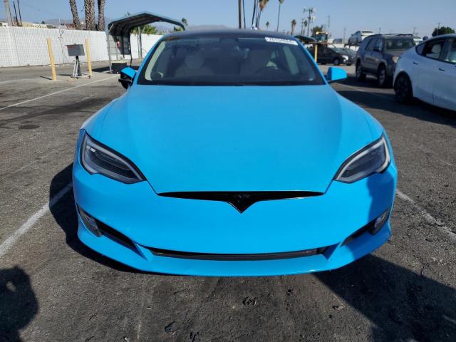 5YJSA1E21JF298146 - 2018 TESLA MODEL S ლურჯი ფოტო 5