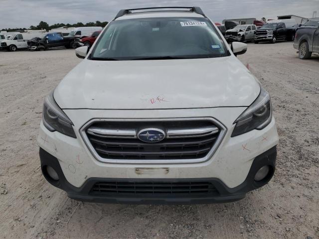 4S4BSANC8J3251145 - 2018 SUBARU OUTBACK 2.5I LIMITED WHITE photo 5