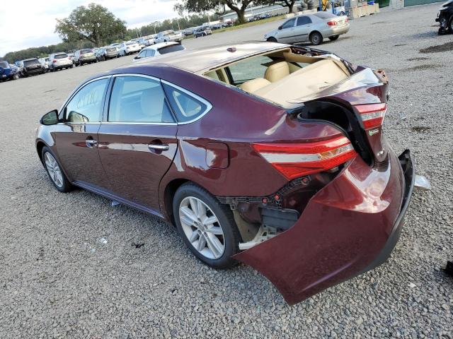 4T1BK1EBXEU081216 - 2014 TOYOTA AVALON BASE 栗色 照片 2