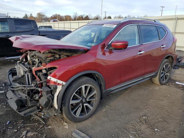 5N1AT2MV6LC732497 - 2020 NISSAN ROGUE S RED photo 1