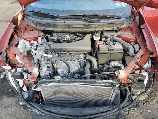 5N1AT2MV6LC732497 - 2020 NISSAN ROGUE S RED photo 11