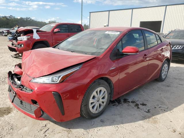 JTDKAMFU9M3145825 - 2021 TOYOTA PRIUS SPECIAL EDITION RED photo 1