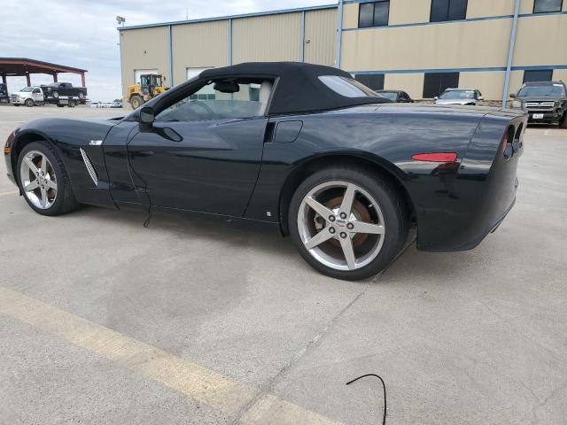 1G1YY36W785106428 - 2008 CHEVROLET CORVETTE BLACK photo 2