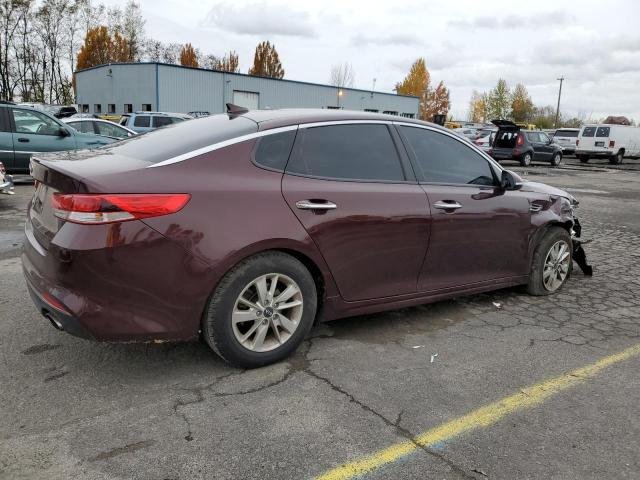 5XXGT4L33GG115767 - 2016 KIA OPTIMA LX BURGUNDY photo 3