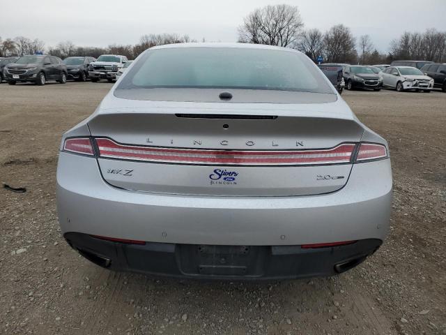 3LN6L2G92GR602180 - 2016 LINCOLN MKZ SILVER photo 6