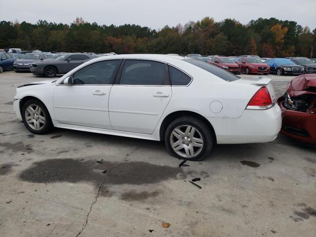 2G1WB5EK7A1256405 - 2010 CHEVROLET IMPALA LT WHITE photo 2