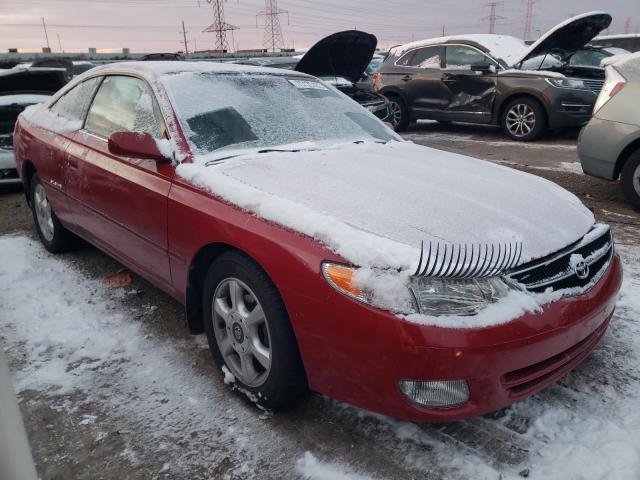 2T1CF28PX1C524224 - 2001 TOYOTA CAMRY SOLA SE RED photo 4