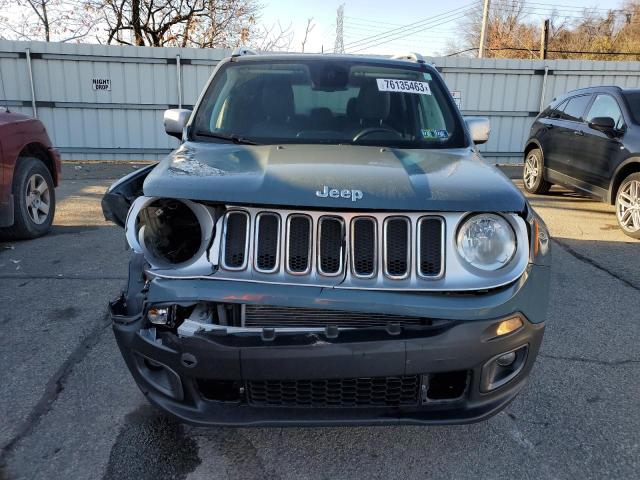 ZACCJBDB3JPH35567 - 2018 JEEP RENEGADE LIMITED GRAY photo 5