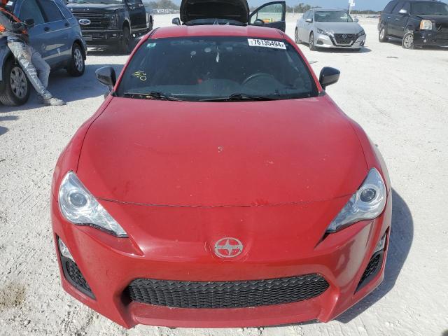 JF1ZNAA14D1708490 - 2013 TOYOTA SCION FR-S 红色 照片 5