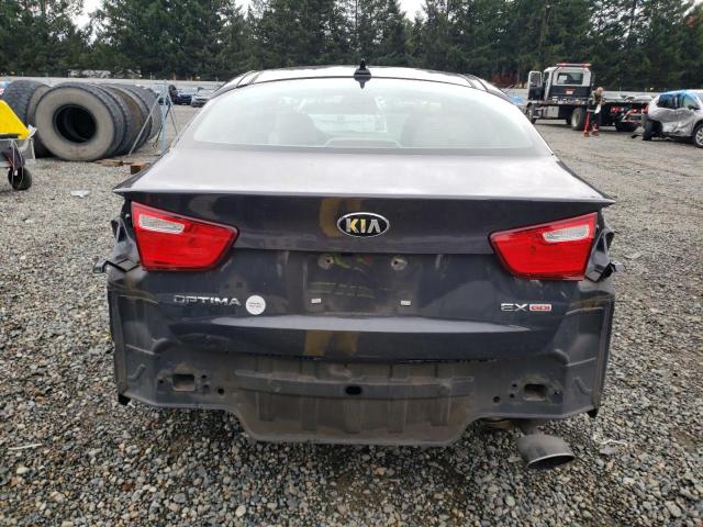 5XXGN4A79FG439689 - 2015 KIA OPTIMA EX CHARCOAL photo 6