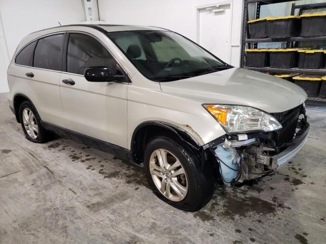 5J6RE3H52AL019735 - 2010 HONDA CR-V EX TAN photo 4