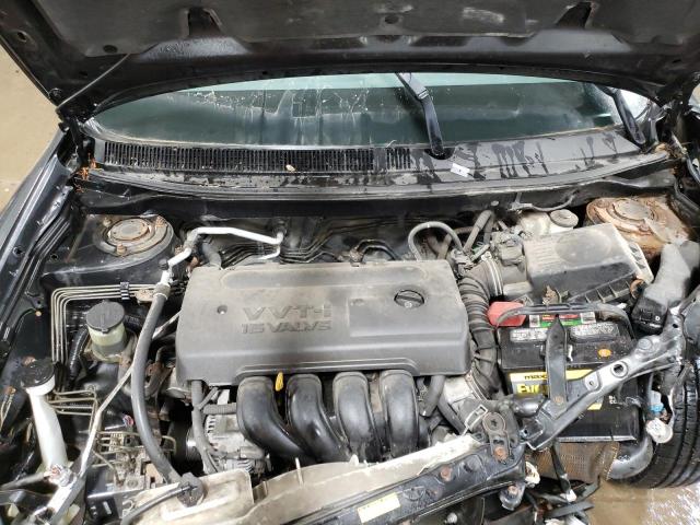 2T1KR32E65C507913 - 2005 TOYOTA COROLLA MA XR BLACK photo 11