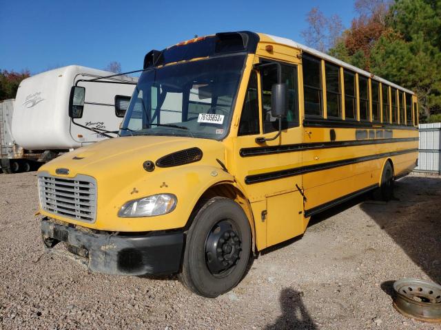 4UZABRDT89CAH5638 - 2009 FREIGHTLINER CHASSIS B2B YELLOW photo 2