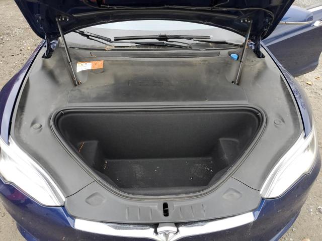 5YJSA1E40HF185722 - 2017 TESLA MODEL S 蓝色 照片 11