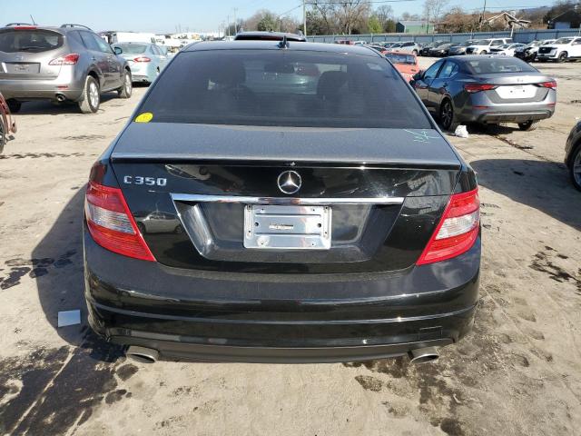 WDDGF5GB8AR127521 - 2010 MERCEDES-BENZ C 350 BLACK photo 6