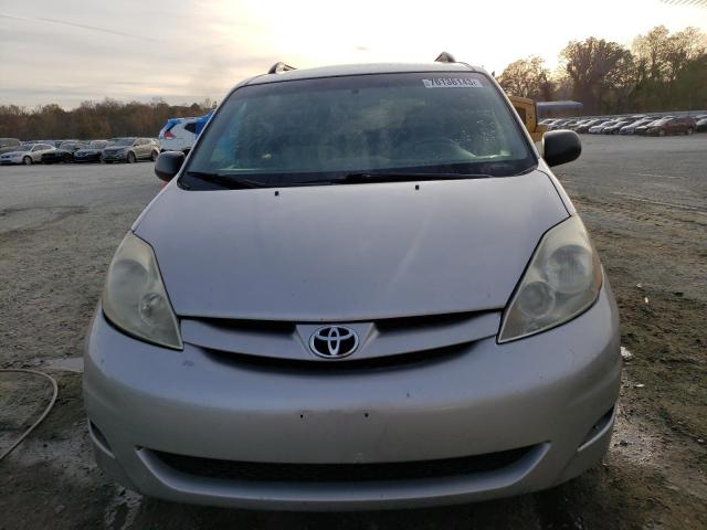 5TDZK23C79S232527 - 2009 TOYOTA SIENNA CE SILVER photo 5