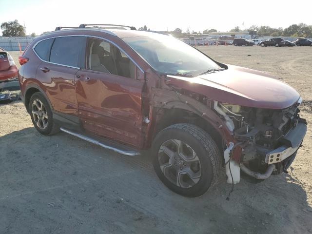 2HKRW2H58HH641168 - 2017 HONDA CR-V EX RED photo 4