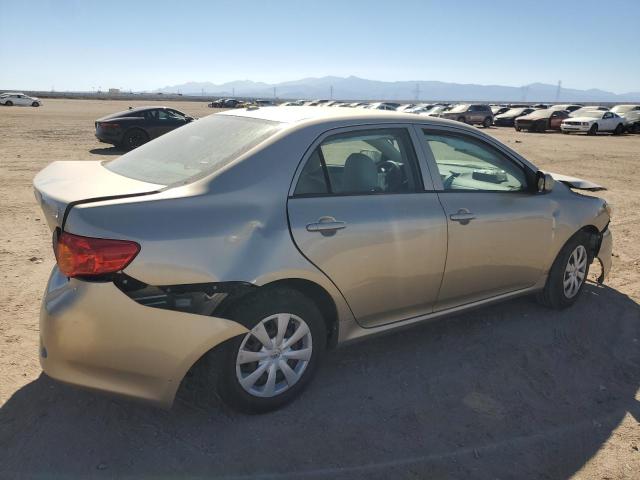 1NXBU40E09Z148859 - 2009 TOYOTA COROLLA BASE GOLD photo 3