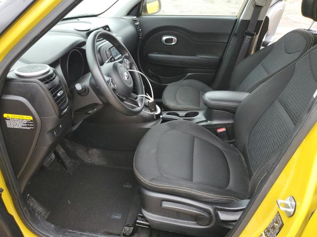 KNDJP3A54G7252329 - 2016 KIA SOUL + YELLOW photo 7