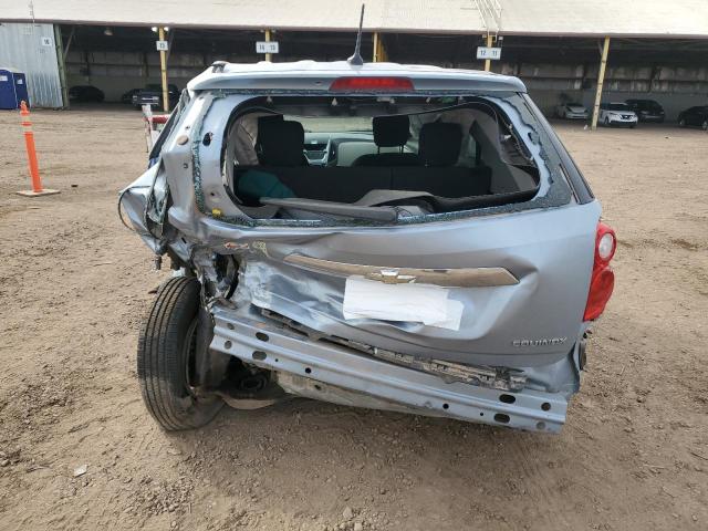 2GNALAEK8E6267971 - 2014 CHEVROLET EQUINOX LS BLUE photo 6