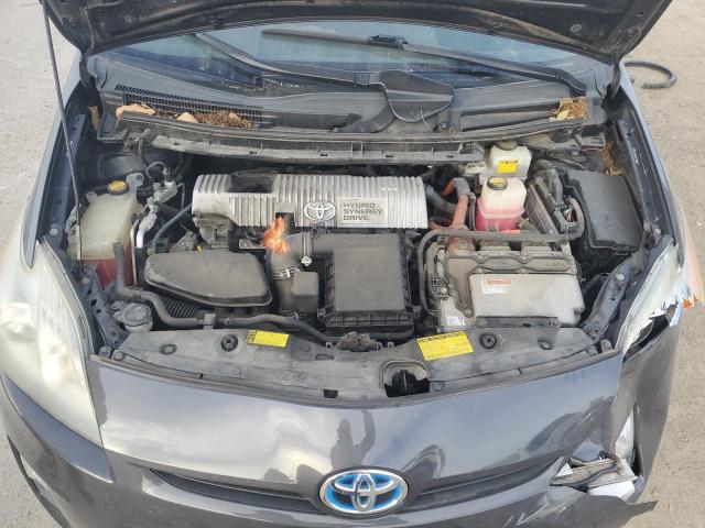 JTDKN3DUXA0214133 - 2010 TOYOTA PRIUS CHARCOAL photo 11