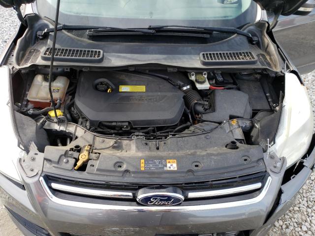 1FMCU0HX1DUC58945 - 2013 FORD ESCAPE SEL GRAY photo 12