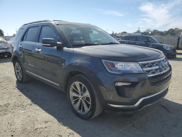 1FM5K7F82JGA37822 - 2018 FORD EXPLORER LIMITED GRAY photo 4