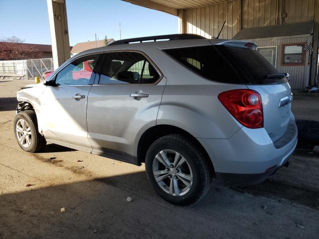 2GNFLFEKXE6275931 - 2014 CHEVROLET EQUINOX LT SILVER photo 2