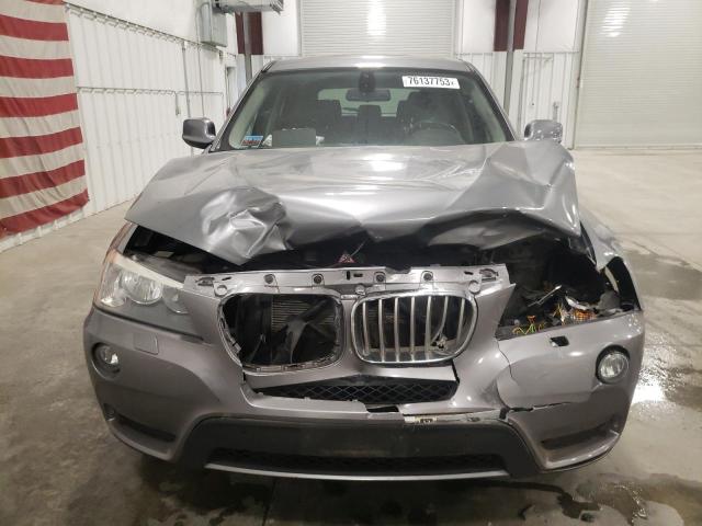 5UXWX5C56BL709168 - 2011 BMW X3 XDRIVE28I SILVER photo 5