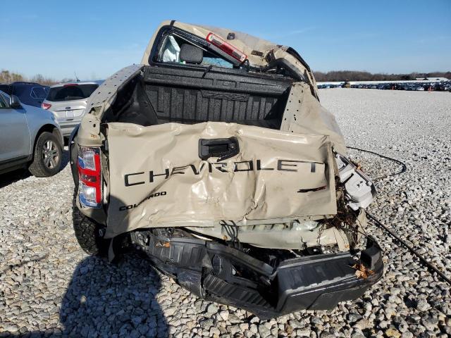 1GCGTEEN2N1296597 - 2022 CHEVROLET COLORADO ZR2 TAN photo 6