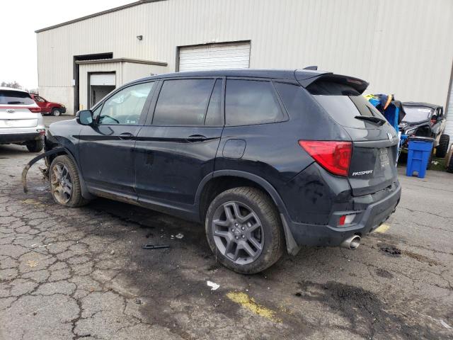 5FNYF8H55NB022794 - 2022 HONDA PASSPORT EXL შავი ფოტო 2