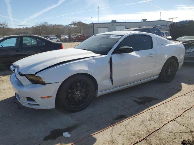 1ZVBP8AM0E5282751 - 2014 FORD MUSTANG WHITE photo 1