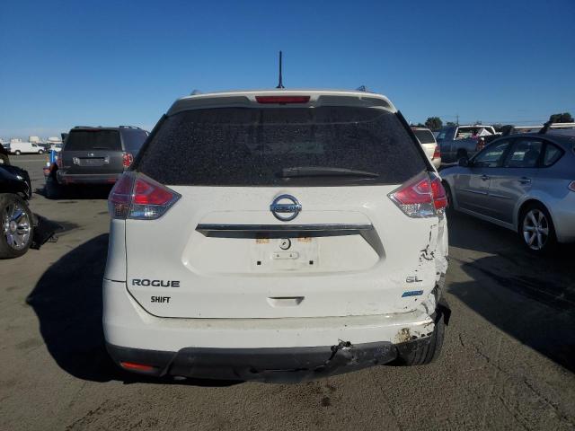 5N1AT2MT4EC819140 - 2014 NISSAN ROGUE S WHITE photo 6