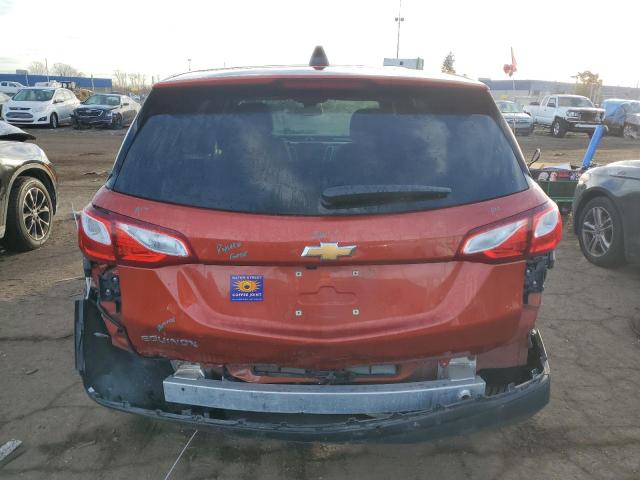 2GNAXHEV5L6256706 - 2020 CHEVROLET EQUINOX LS ORANGE photo 6