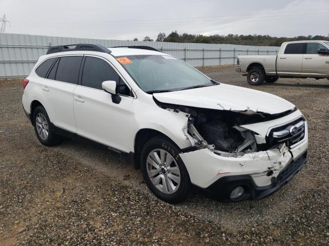 4S4BSAFC6J3308084 - 2018 SUBARU OUTBACK 2.5I PREMIUM WHITE photo 4