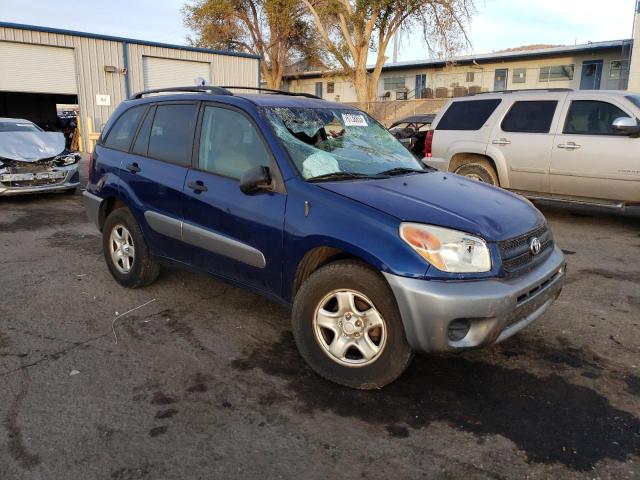 JTEGD20V740019463 - 2004 TOYOTA RAV4 BLUE photo 4