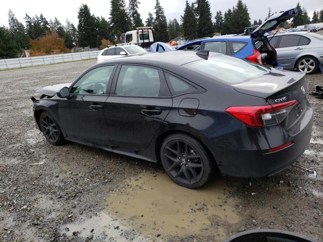 2HGFE2F5XPH507179 - 2023 HONDA CIVIC SPORT შავი ფოტო 2