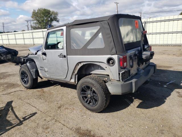 1C4AJWAG9HL658488 - 2017 JEEP WRANGLER SPORT SILVER photo 2