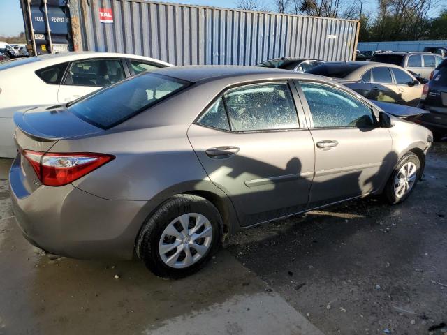 2T1BPRHE9EC222378 - 2014 TOYOTA COROLLA ECO SILVER photo 3