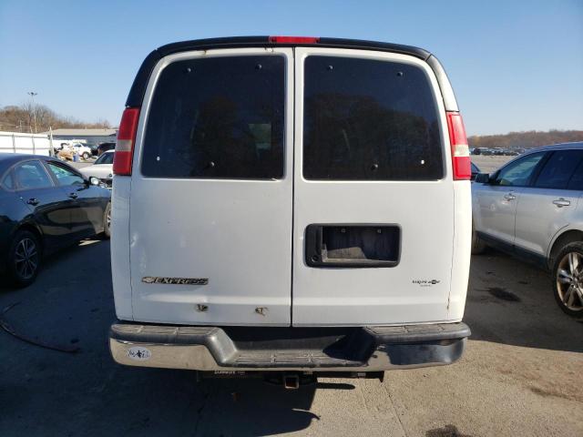 1GAWGRFA7E1155360 - 2014 CHEVROLET EXPRESS G2 LT WHITE photo 6