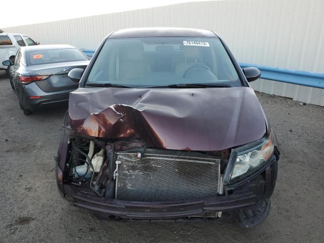 5FNRL5H25FB045673 - 2015 HONDA ODYSSEY LX MAROON photo 5