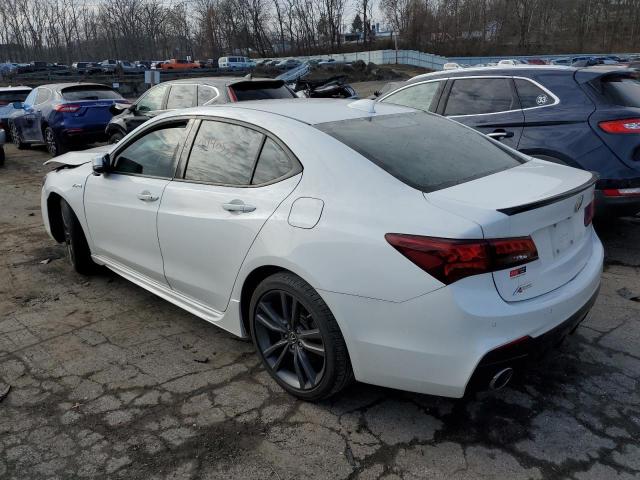 19UUB2F68JA008637 - 2018 ACURA TLX TECH+A WHITE photo 2