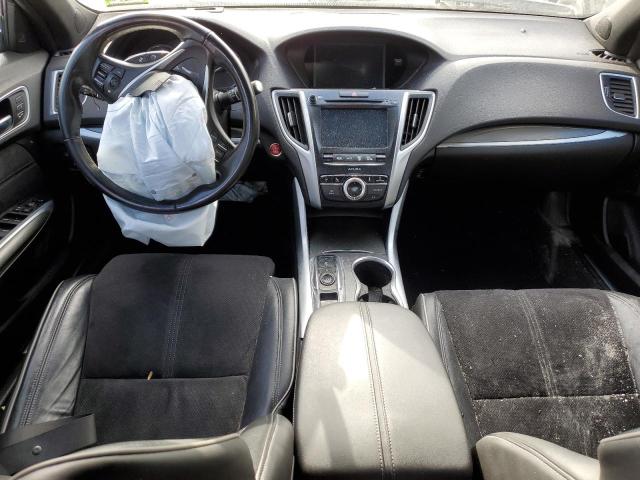 19UUB2F68JA008637 - 2018 ACURA TLX TECH+A WHITE photo 8