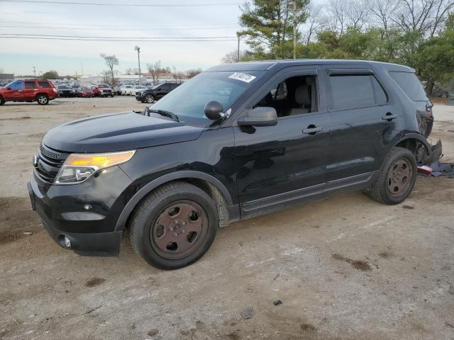 1FM5K8AR8EGA92030 - 2014 FORD EXPLORER POLICE INTERCEPTOR Սև լուսանկար 1