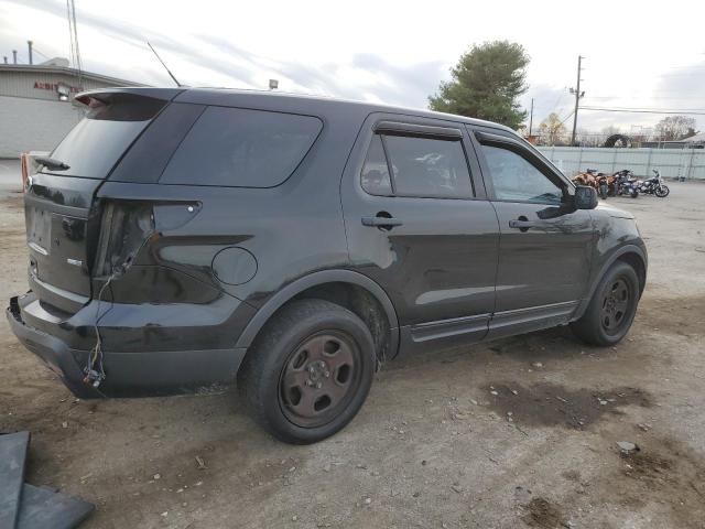 1FM5K8AR8EGA92030 - 2014 FORD EXPLORER POLICE INTERCEPTOR Սև լուսանկար 3
